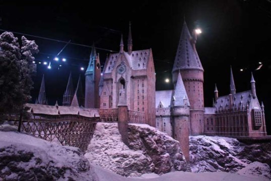 A incrível maquete do Castelo de Hogwarts