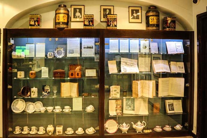 Twinings museum display