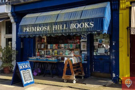 primrose hill bookshop entrance