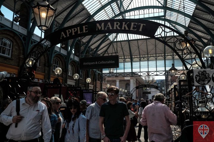 Covent Garden apple market