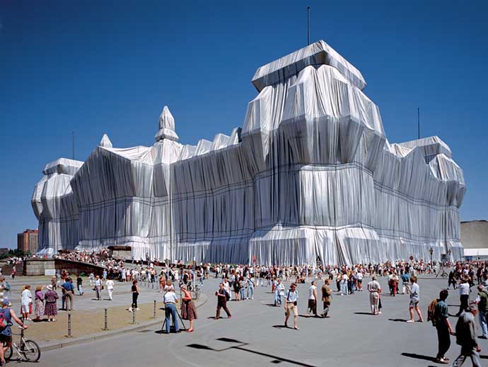 Wrapped Reichstag. Project for Berlin, Germany, 1971 – 95